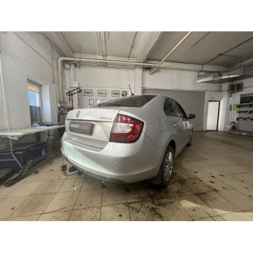 Фаркоп ПТ Групп на SKODA Rapid 2020- Арт. VPO-10-991528.00Black